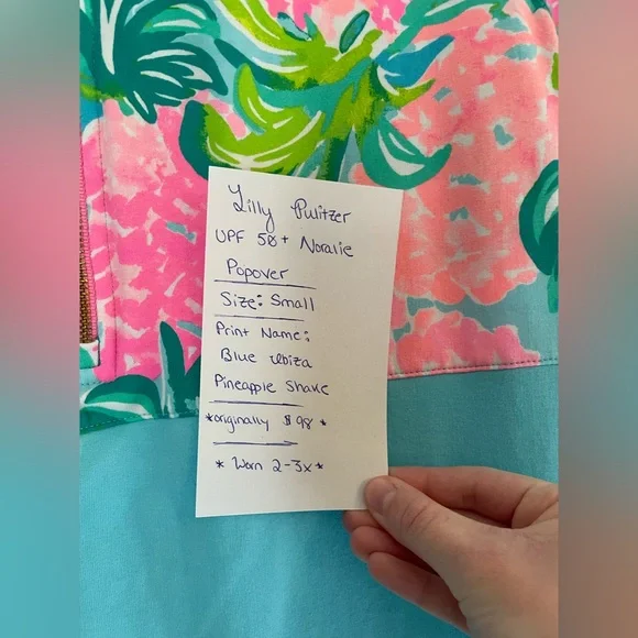Lilly Pulitzer UPF 50+Noralie Popover - Picture 5 of 8